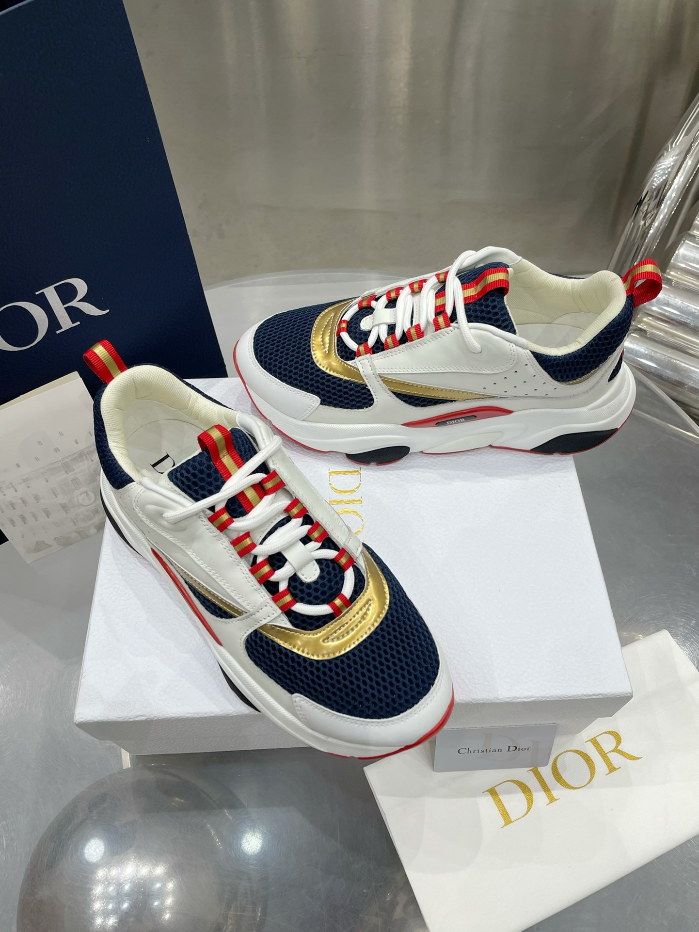 Dior B22 BLUE GOLD