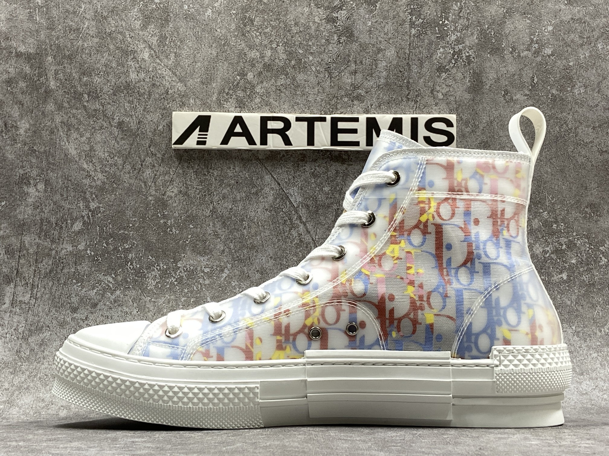Dior B23 High Top Multicolor Oblique