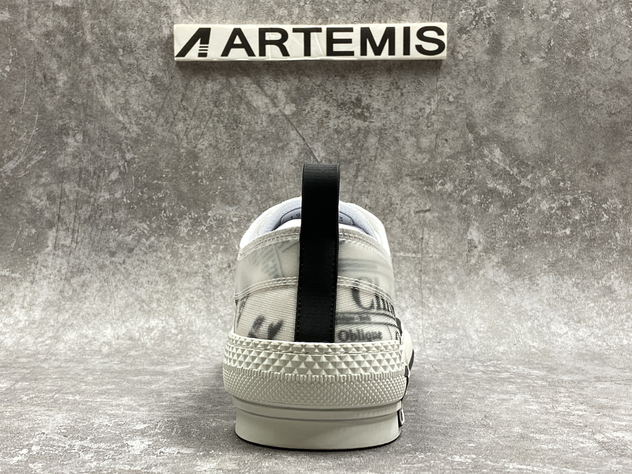 Dior B23 Low Top Daniel Asham Newspaper