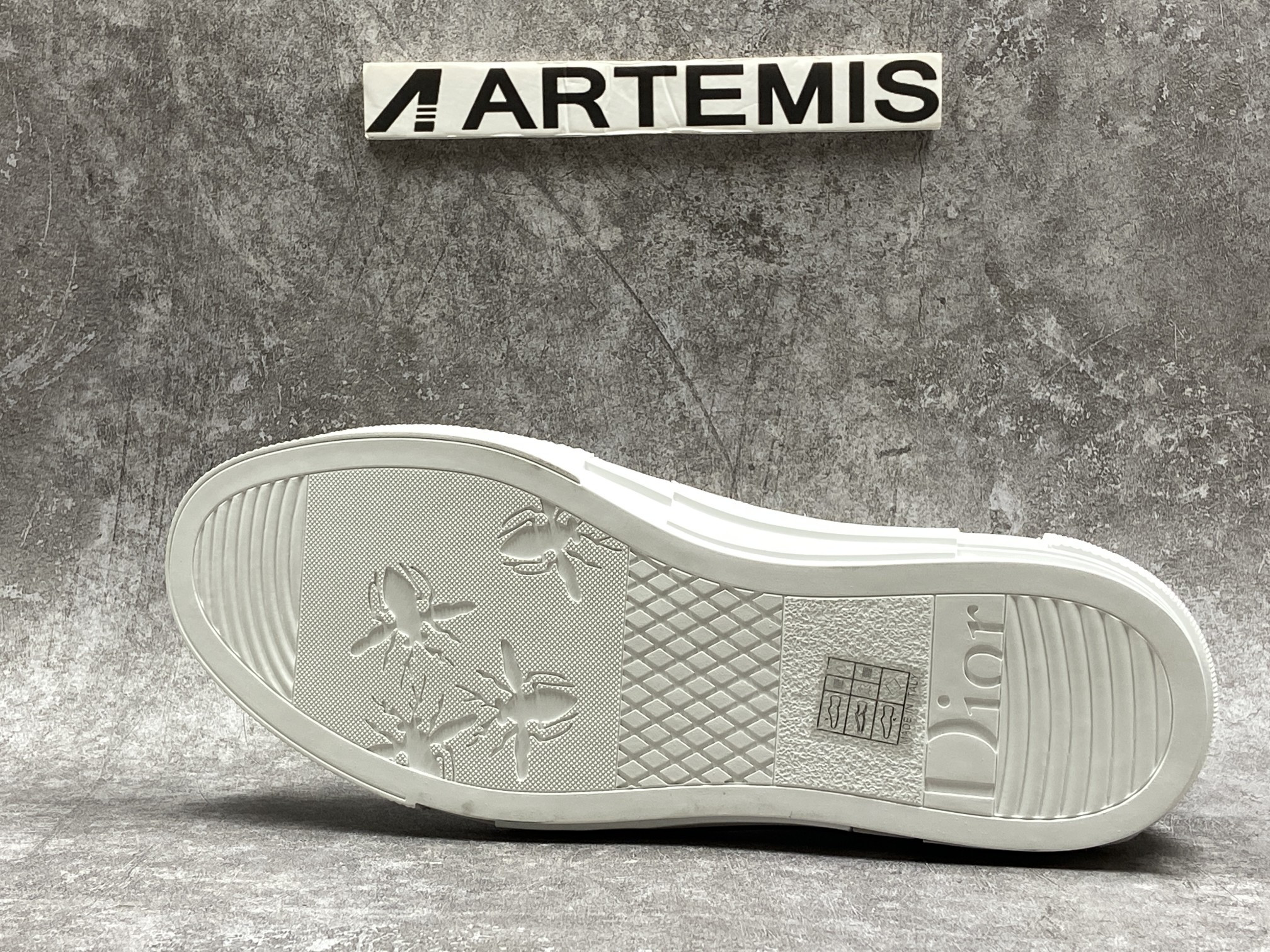 Dior B23 High Top Daniel Asham Newspaper