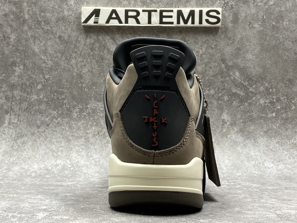 Air Jordan 4 Retro Travis Scott Olive