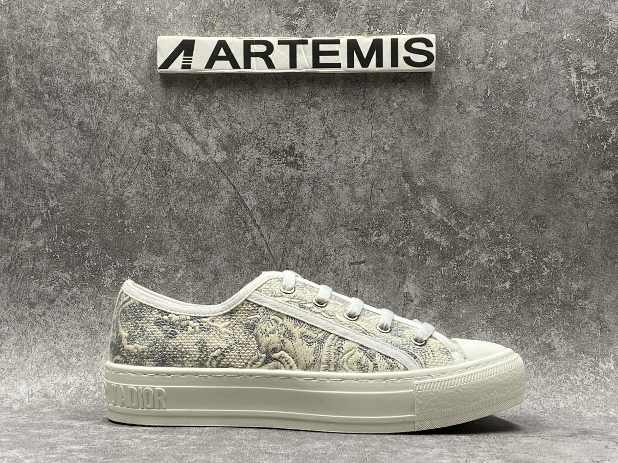 Dior Walk N Dior Patch Embroidery Grey