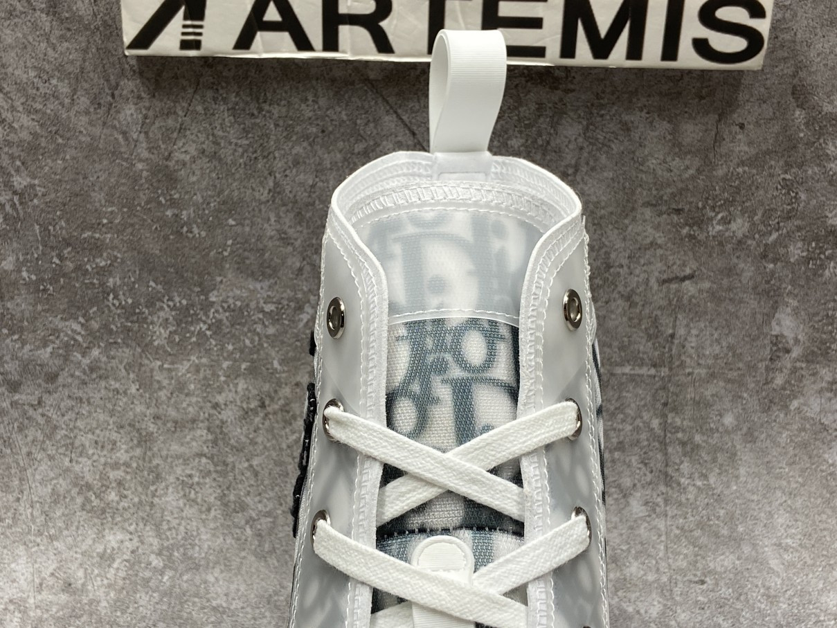 Dior And Shawn B23 High Top Bee Embroidery