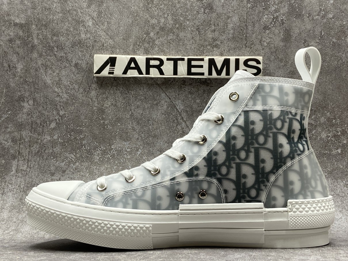 Dior And Shawn B23 High Top Bee Embroidery