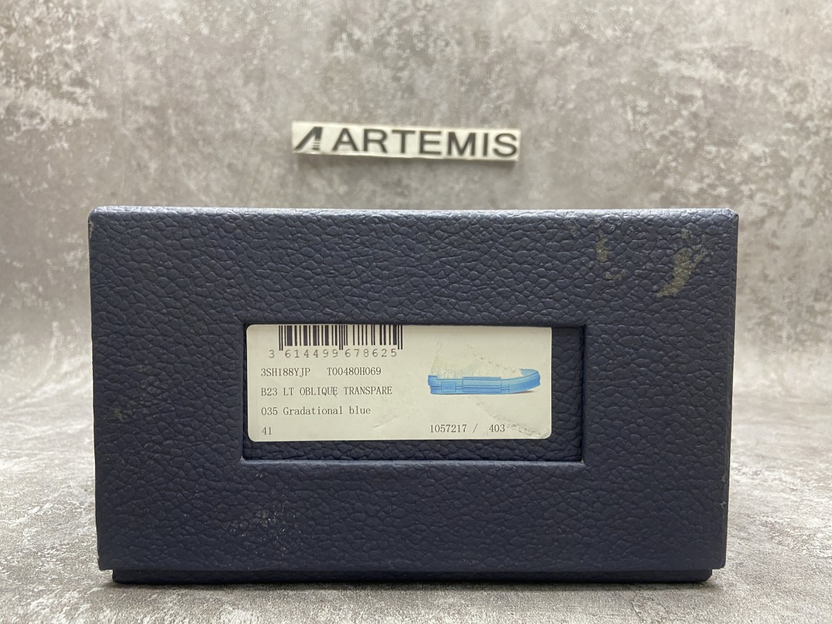 Dior B23 Low Top Gradient Blue