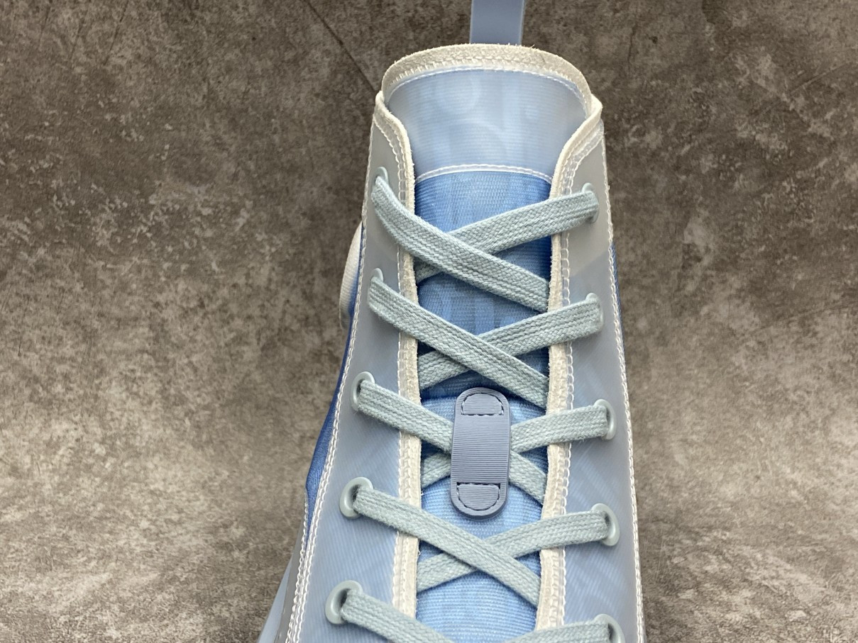Dior B23 High Top Daniel Arsham Light Blue