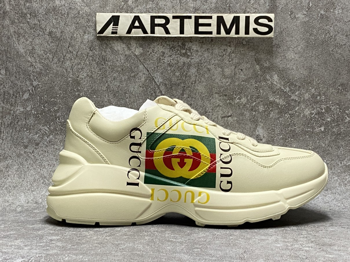 Gucci Rhyton Logo Ivory