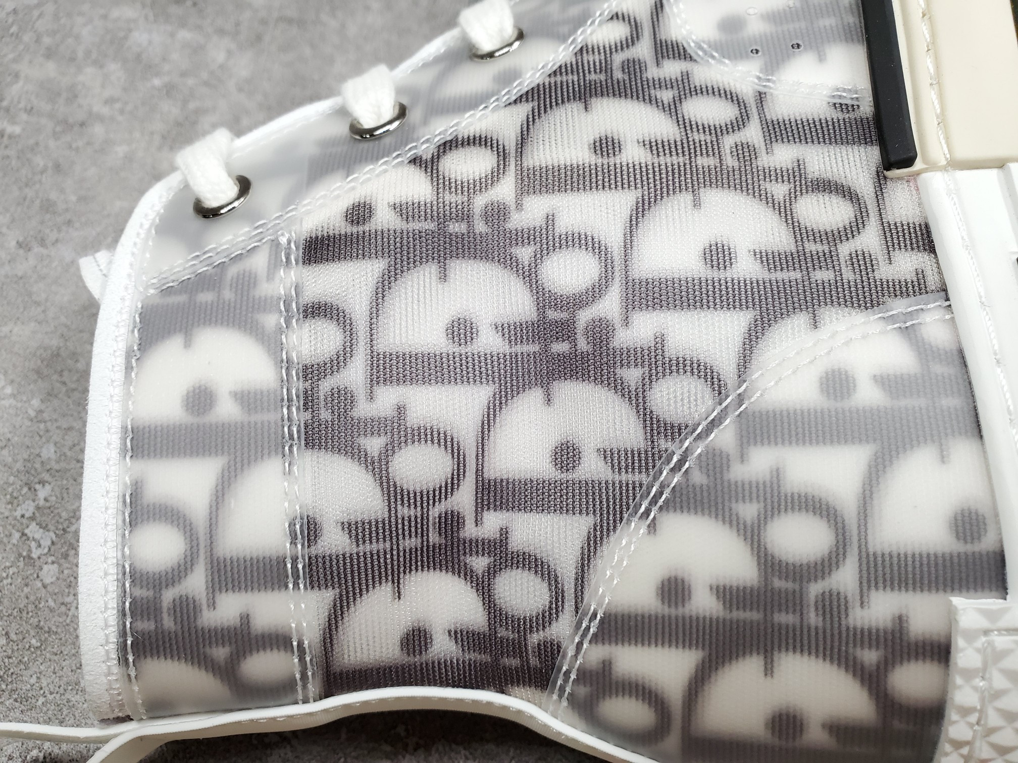 Dior B23 High Top Logo Oblique