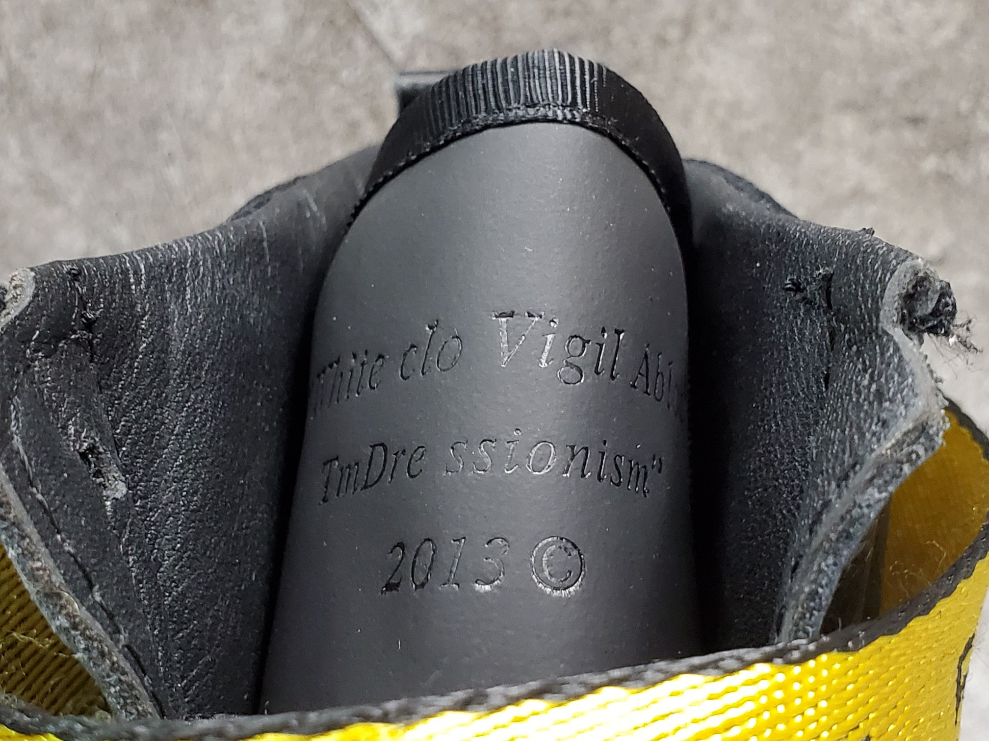 OFF-WHITE Industrial Hi Top Black