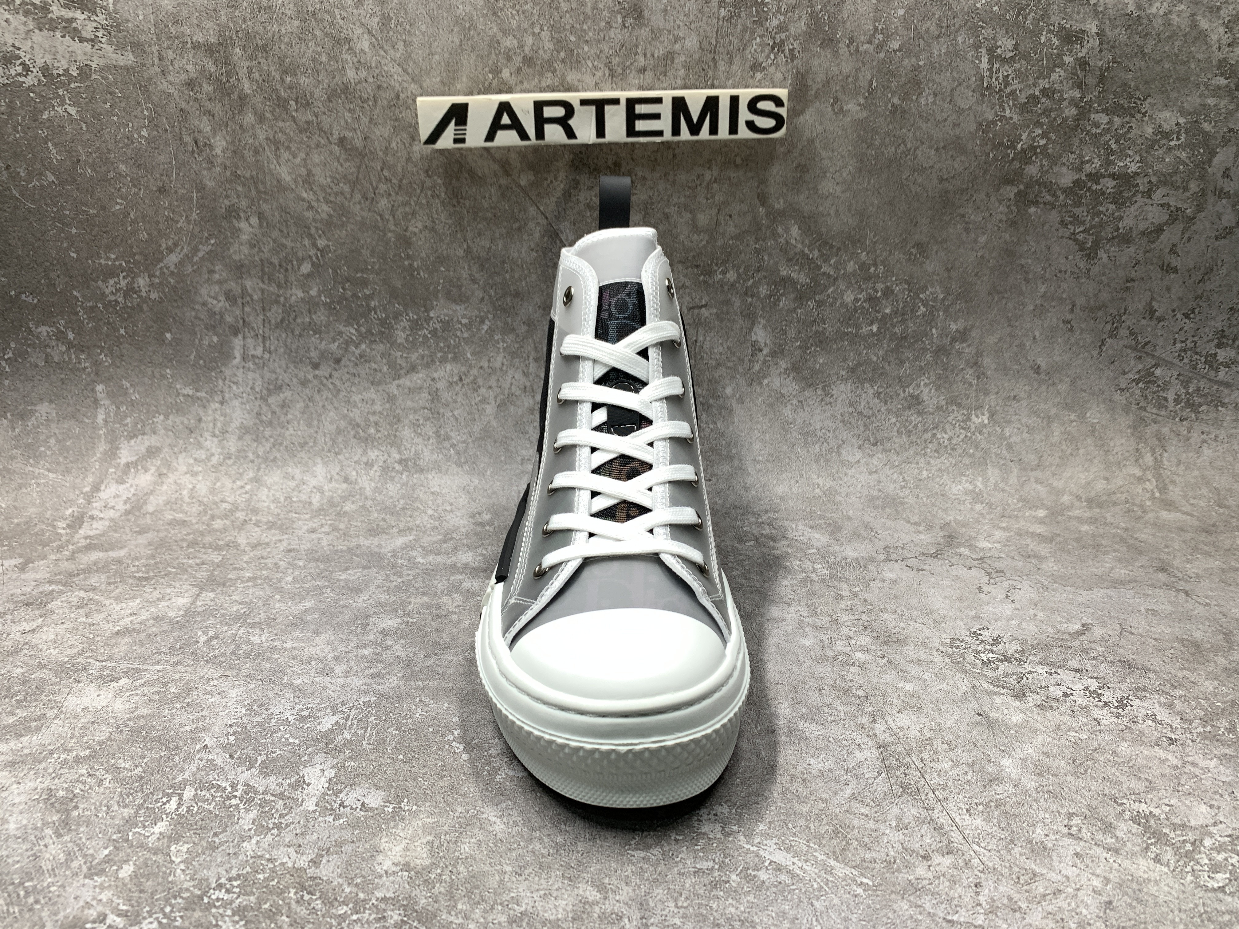 Dior B23 High Grey Leopard