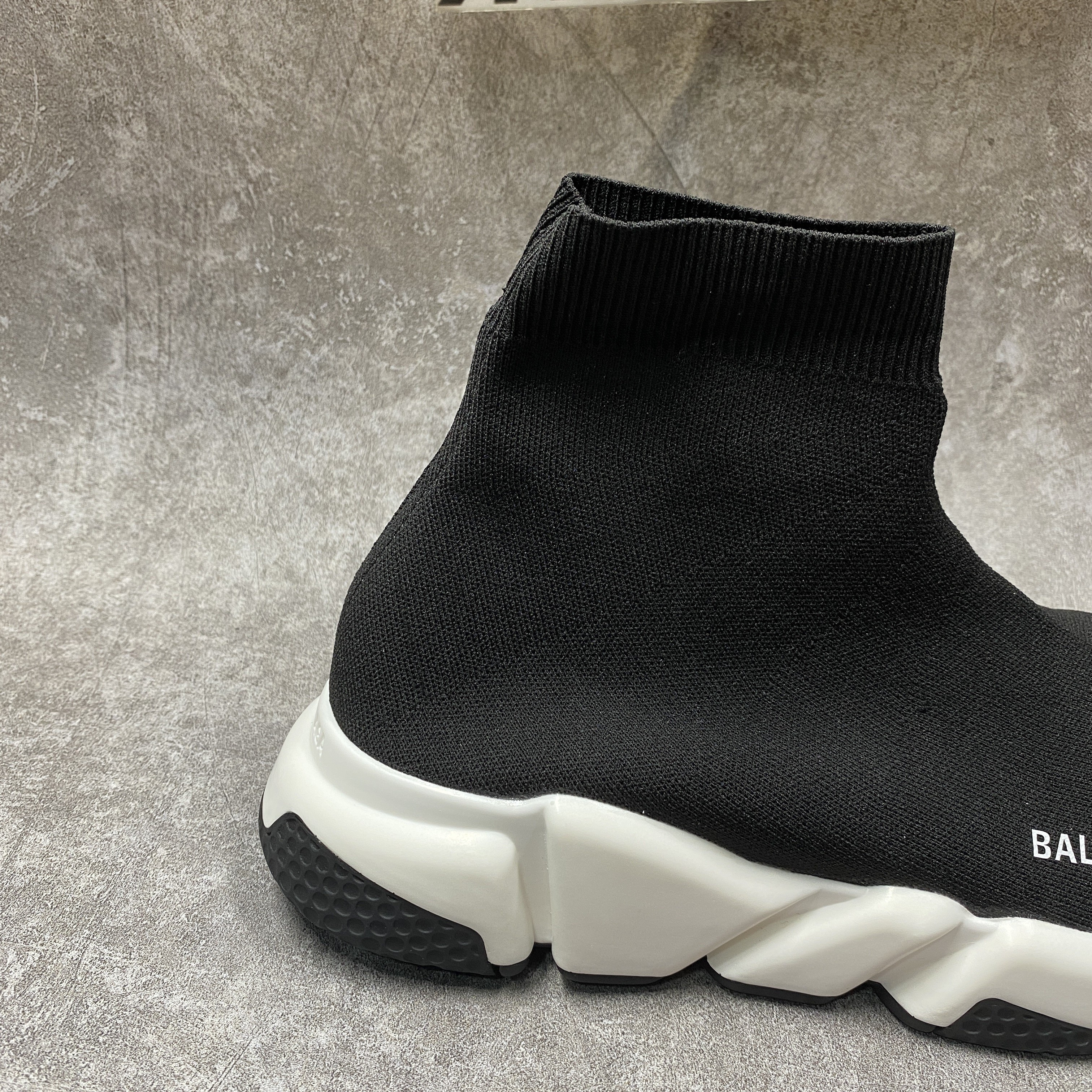 Balenciga Speed Trainer Black White (2018)