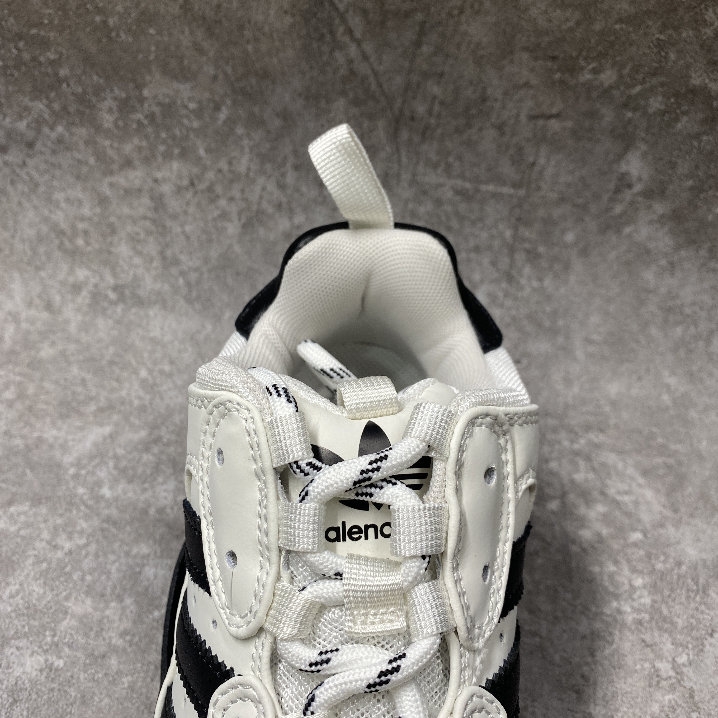 Balenciaga Triple S Sneaker Clearsole Fluo Black White