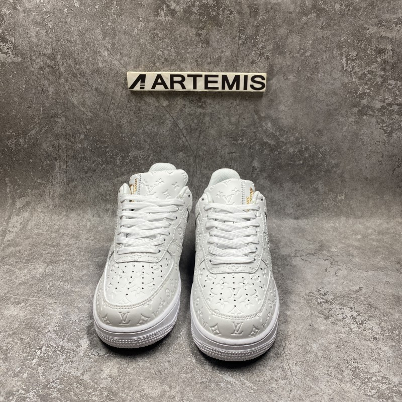 1V x Air Force 1 Low By Virgil Abloh White