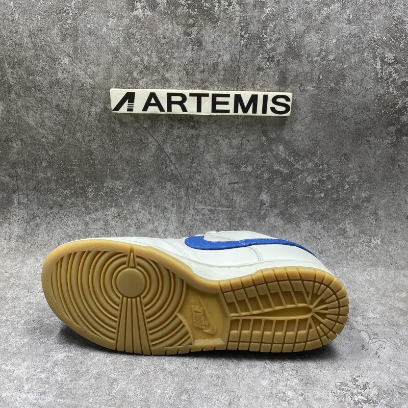 Nike Dunk Low “Sail Blue” With Gum Bottoms