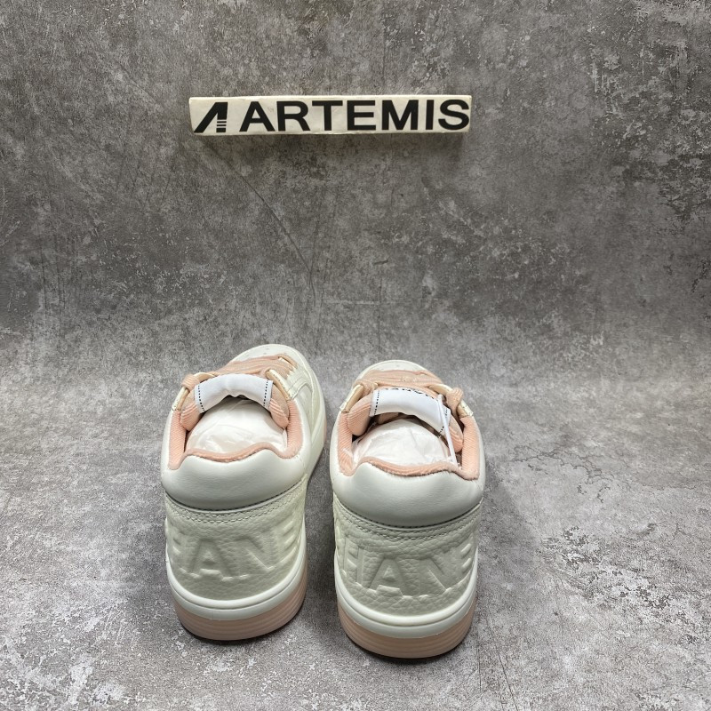 Chanel Runner Tennis White Pink