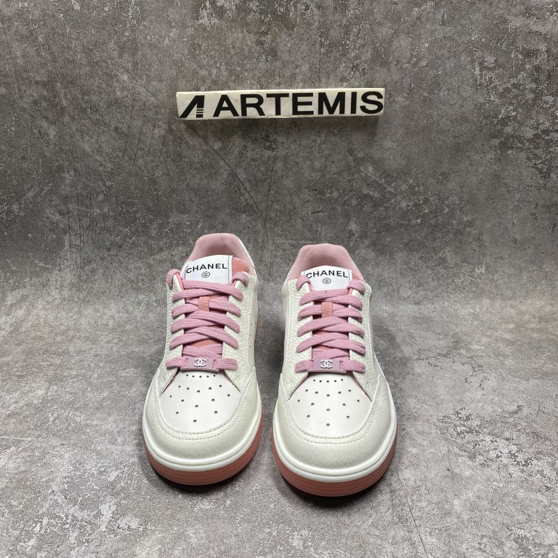 Chanel 22P Trainer White Red