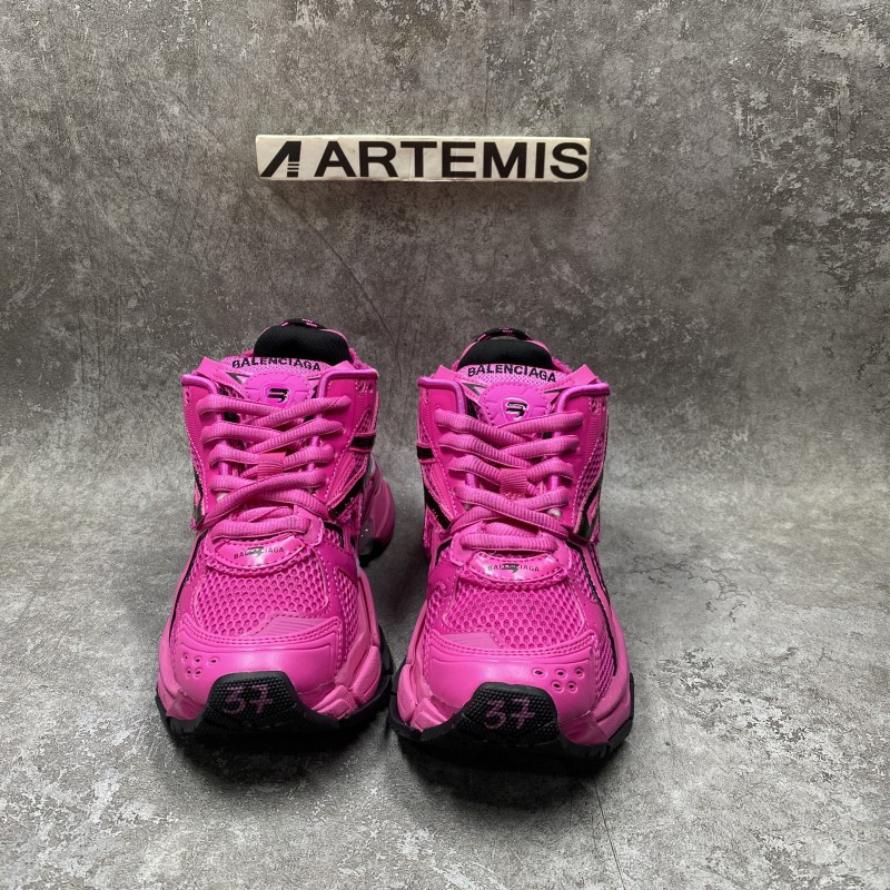 Balenciaga Wmns Runner Sneaker Dark Pink