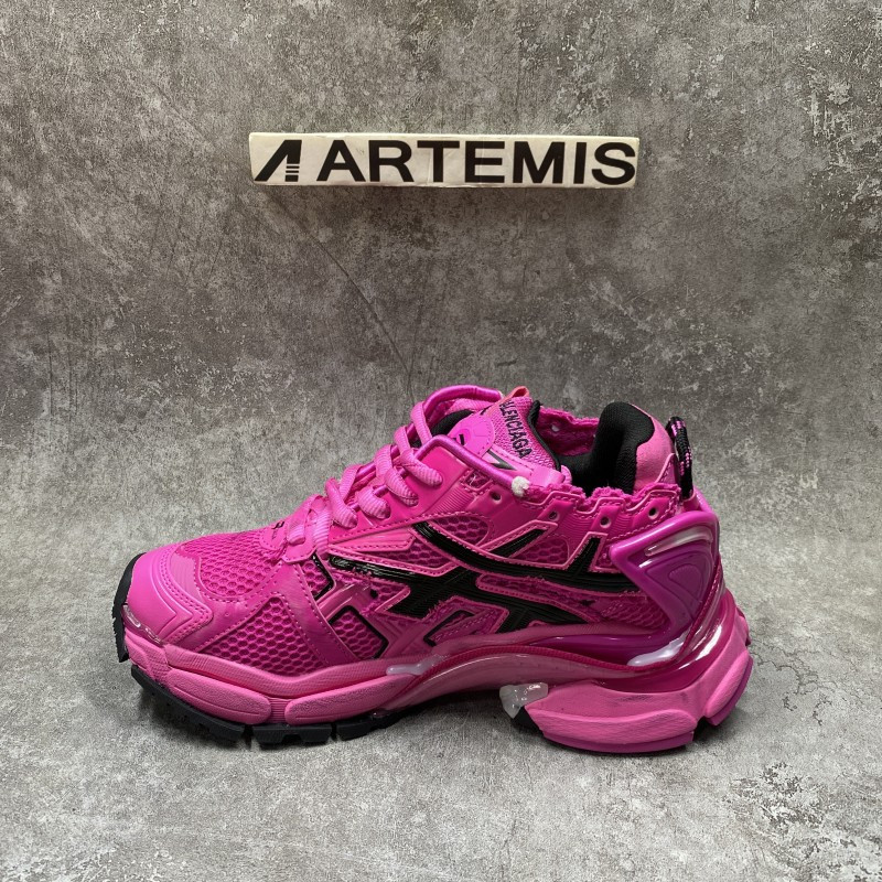 Balenciaga Wmns Runner Sneaker Dark Pink