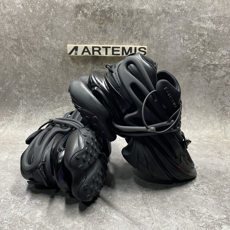 Balmain Calfskin Unicorn low-top sneakers