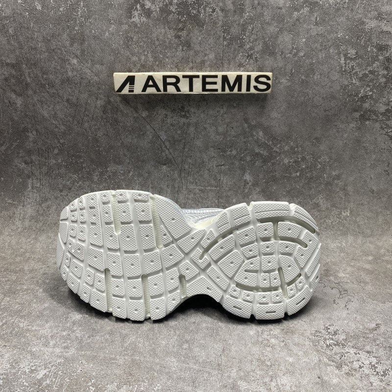 Balenciaga 3XL Mule Sneakers in Silver