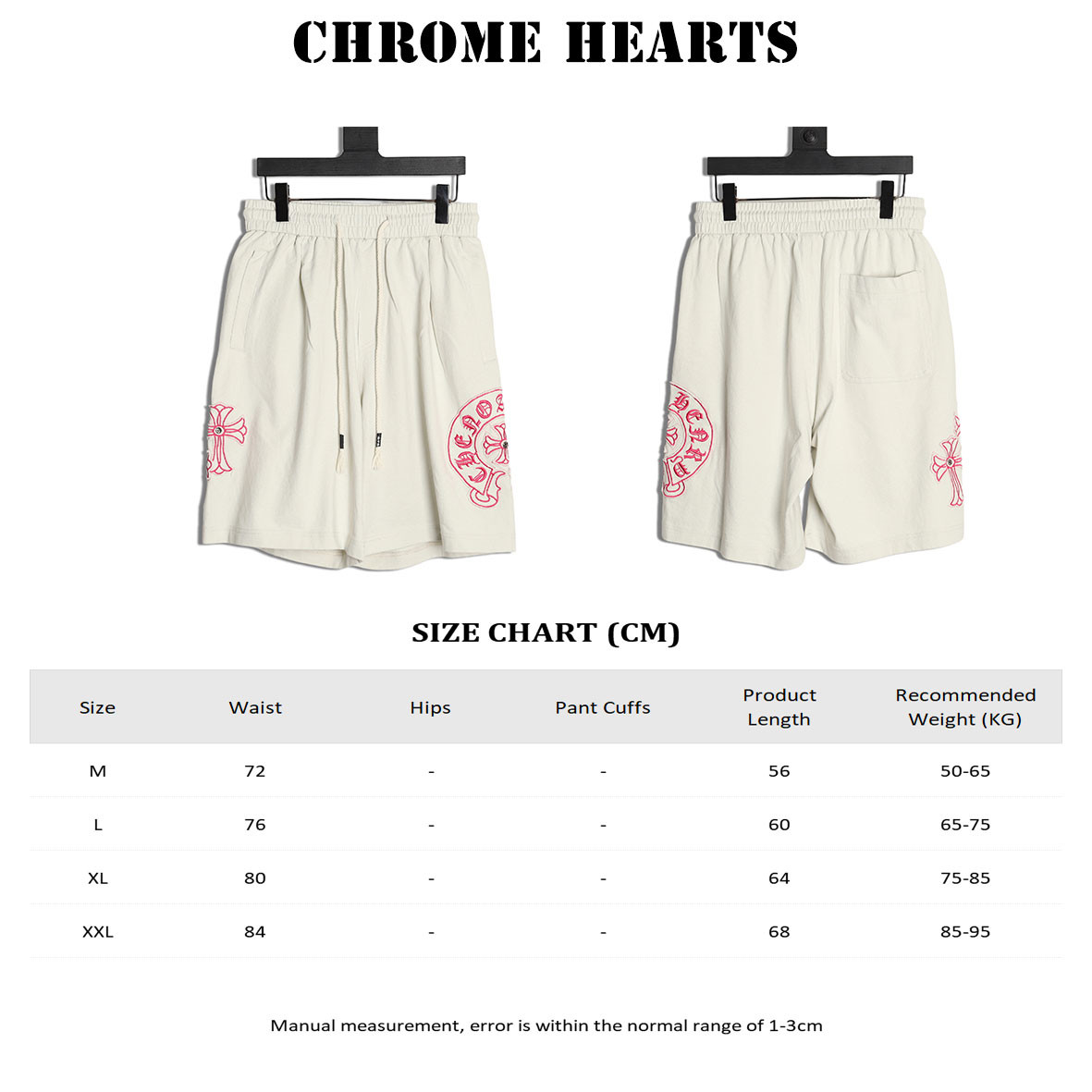 Ch*0me He**ts 25ss shorts