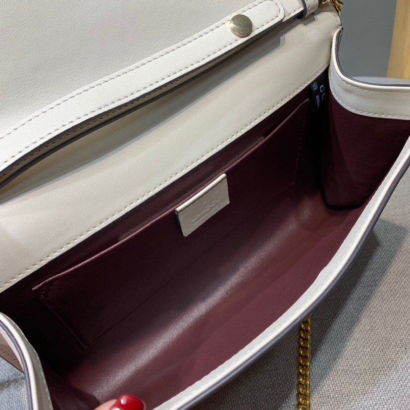 Gucci Zumi Smooth Leather Small Shoulder Bag