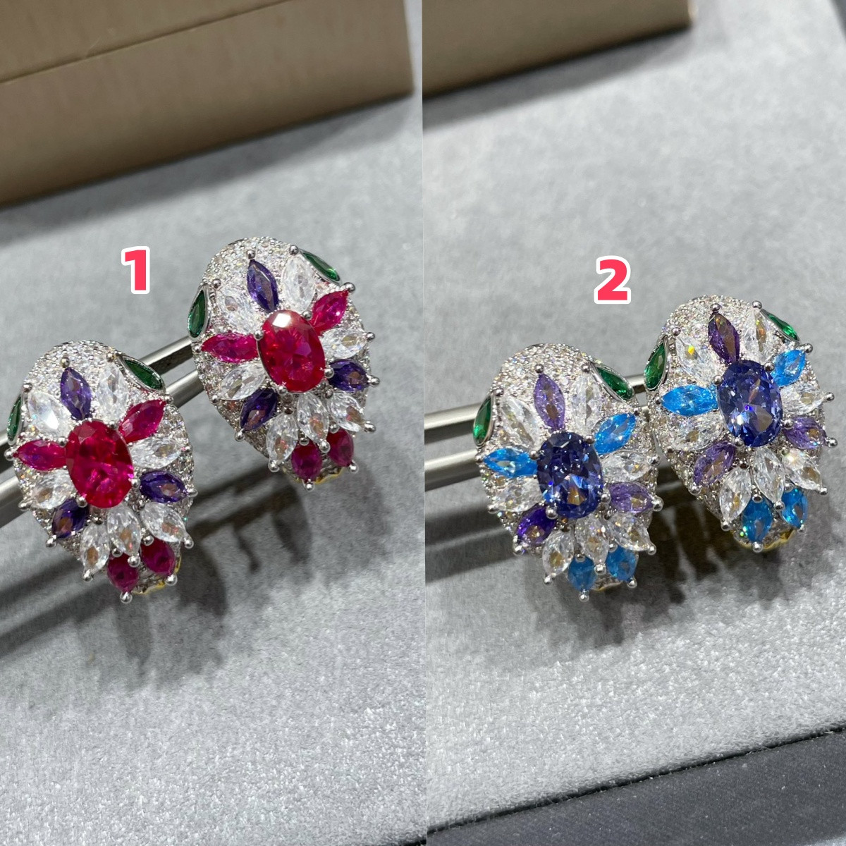 Bvlgari Diamond Princess Snake Earrings