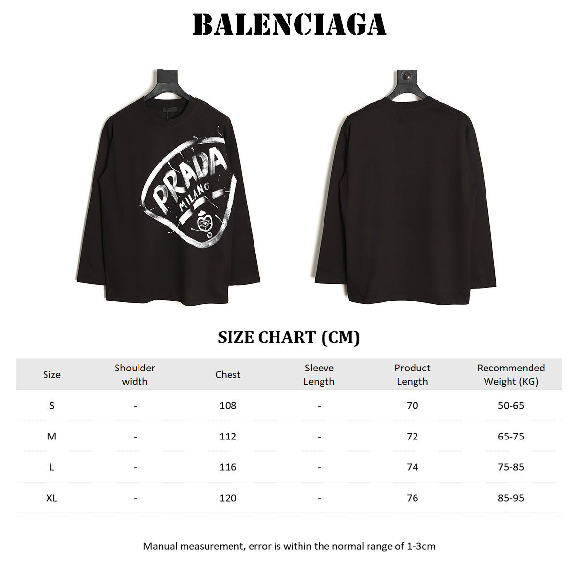 Prada 25Fw Long-sleeved T-shirt