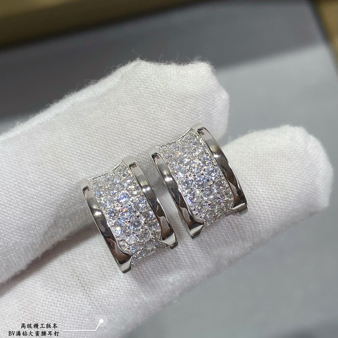 Bvlgari Full of diamond waist Earrings