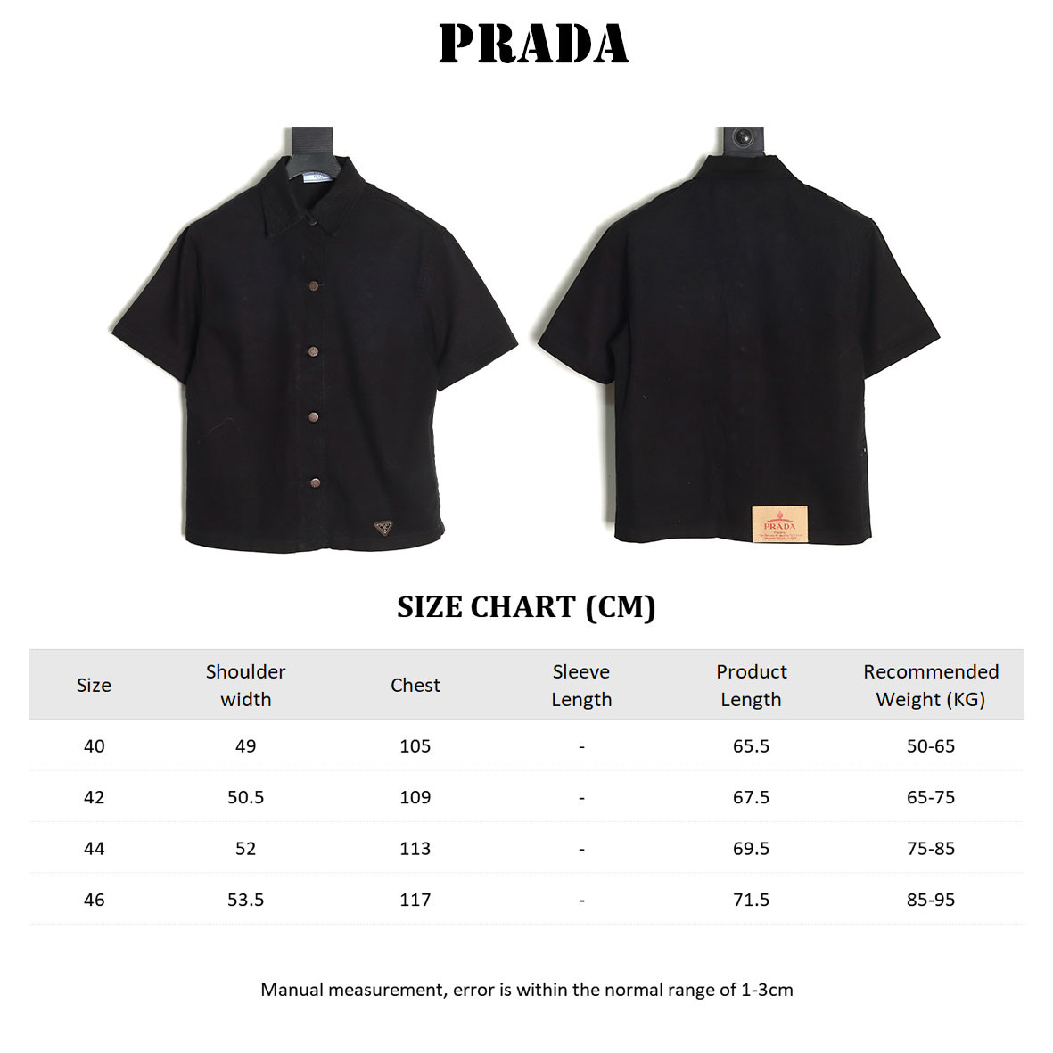 PRADA PRD Short-sleeved Shirts