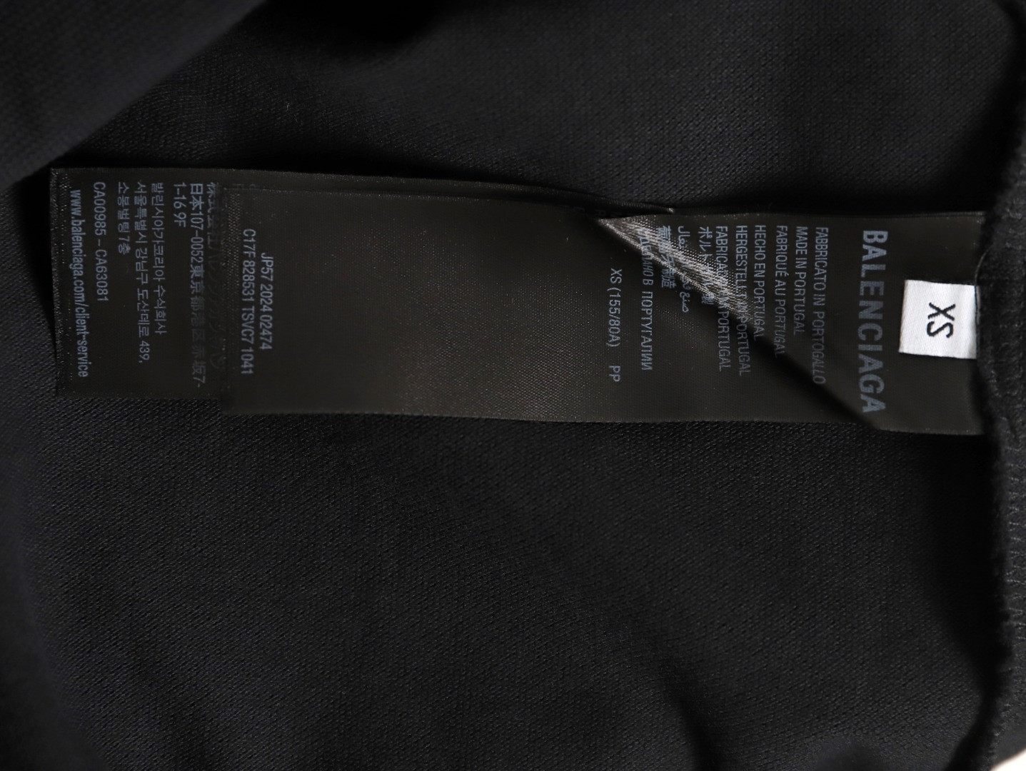 Balenciaga 25SS Short-sleeved Polo shirt