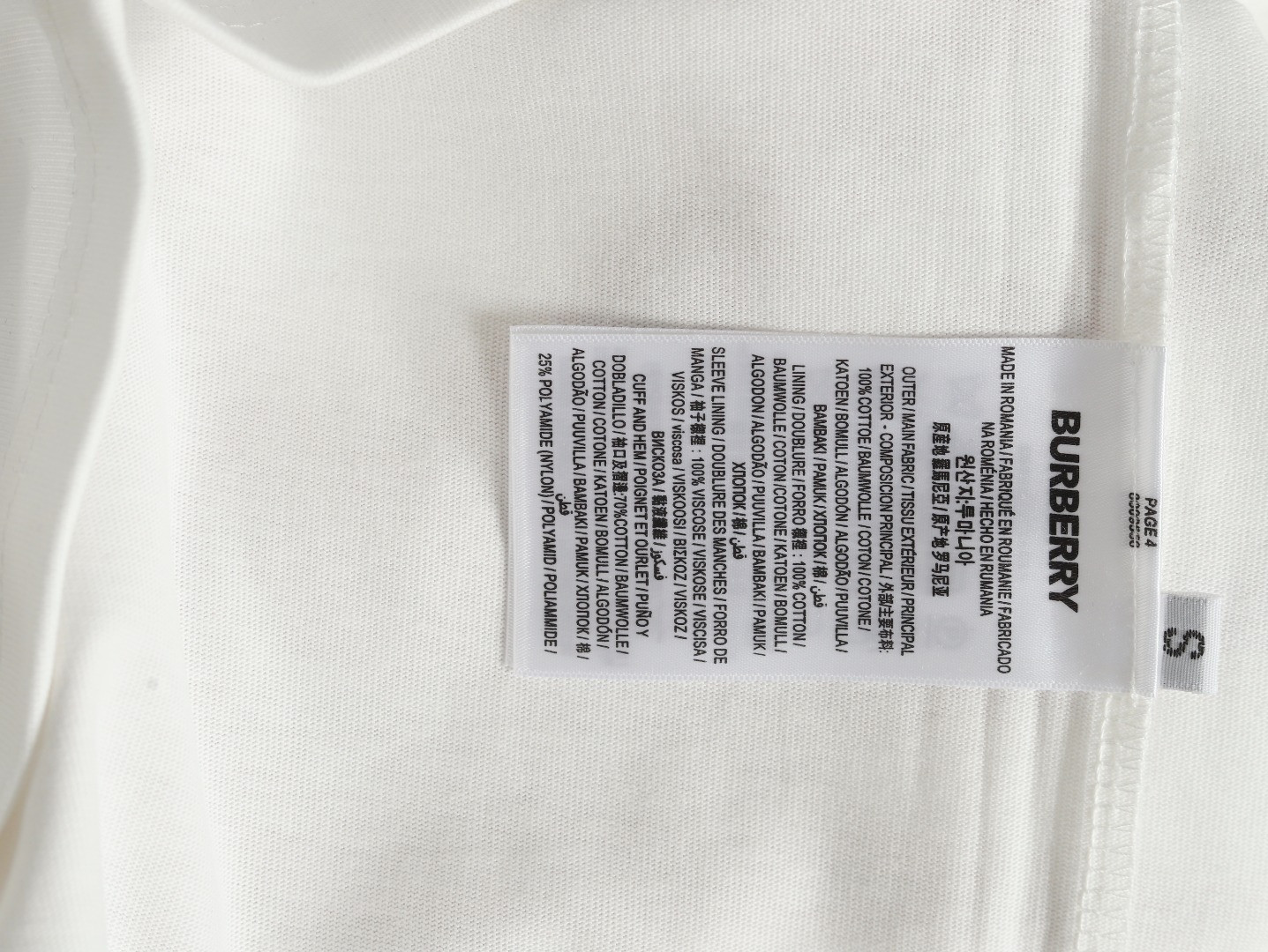 Burberry 25SS Short-sleeved T-shirt