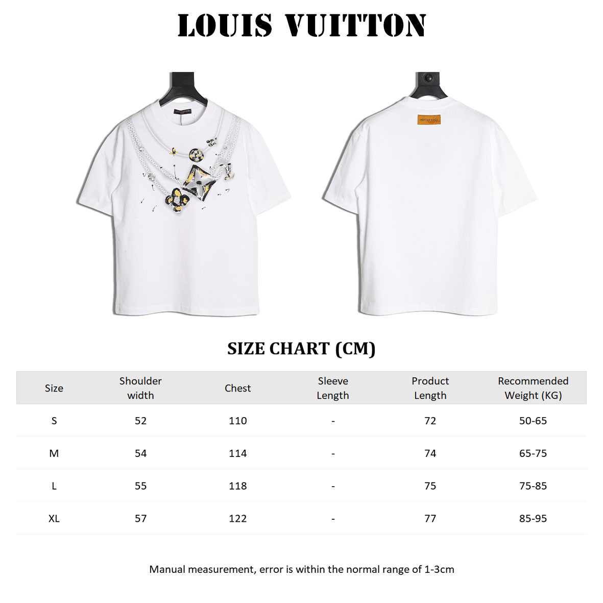 Louis Vuitton LV 25ss Short-sleeved T-shirt