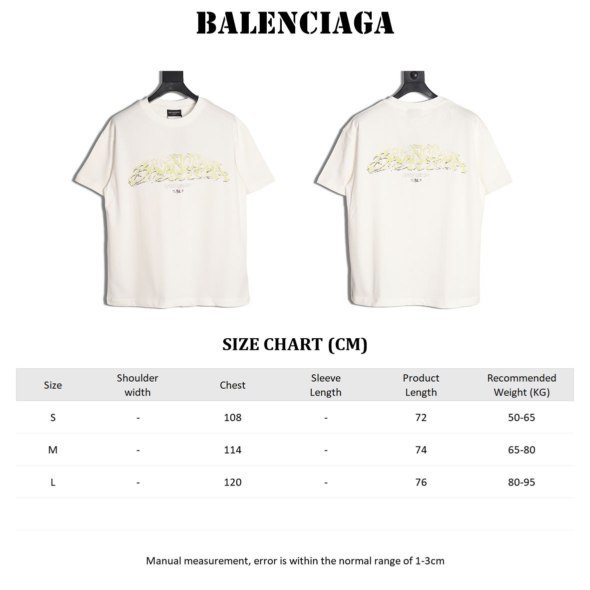 Balenciaga 25SS Short-sleeved T-shirt