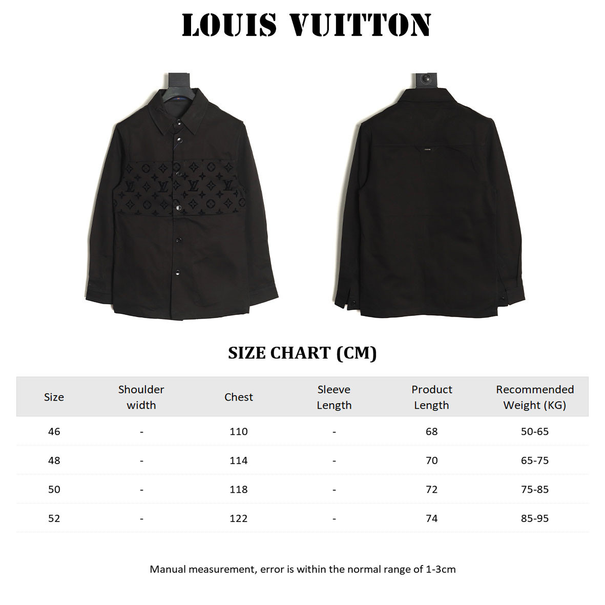 Louis Vuitton LV Shirt Coats Suit