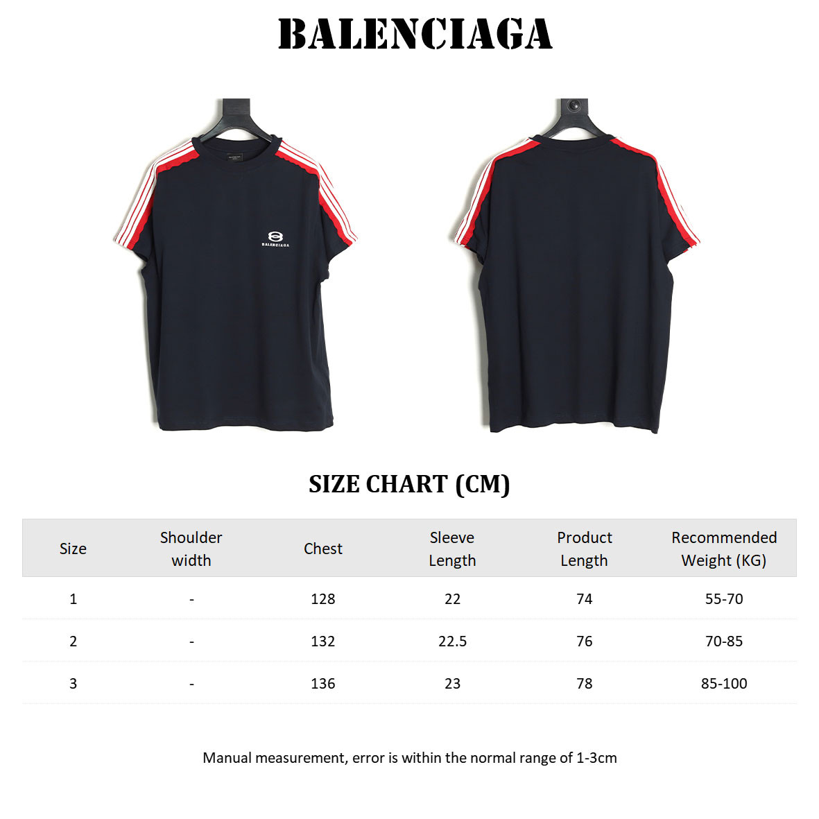 Balenciaga 25SS Short-sleeved T-shirt