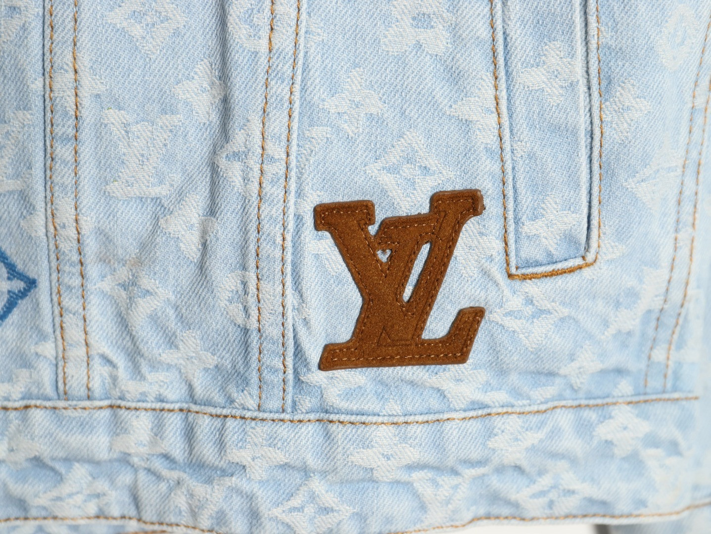 Louis Vuitton LV 24ss Tyler Denim Coats Suit