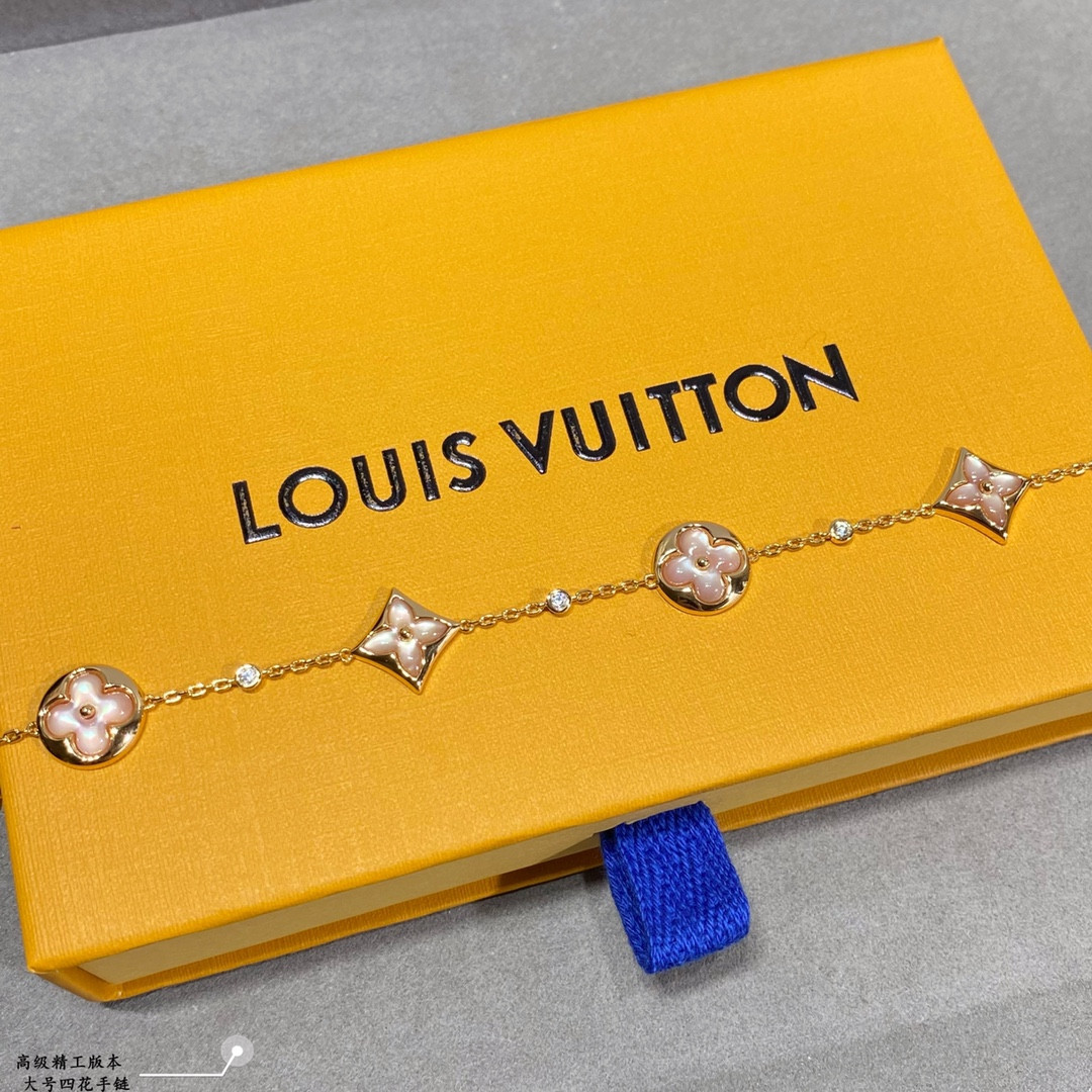 Louis Vuitton Large Four-Flower Bracelet