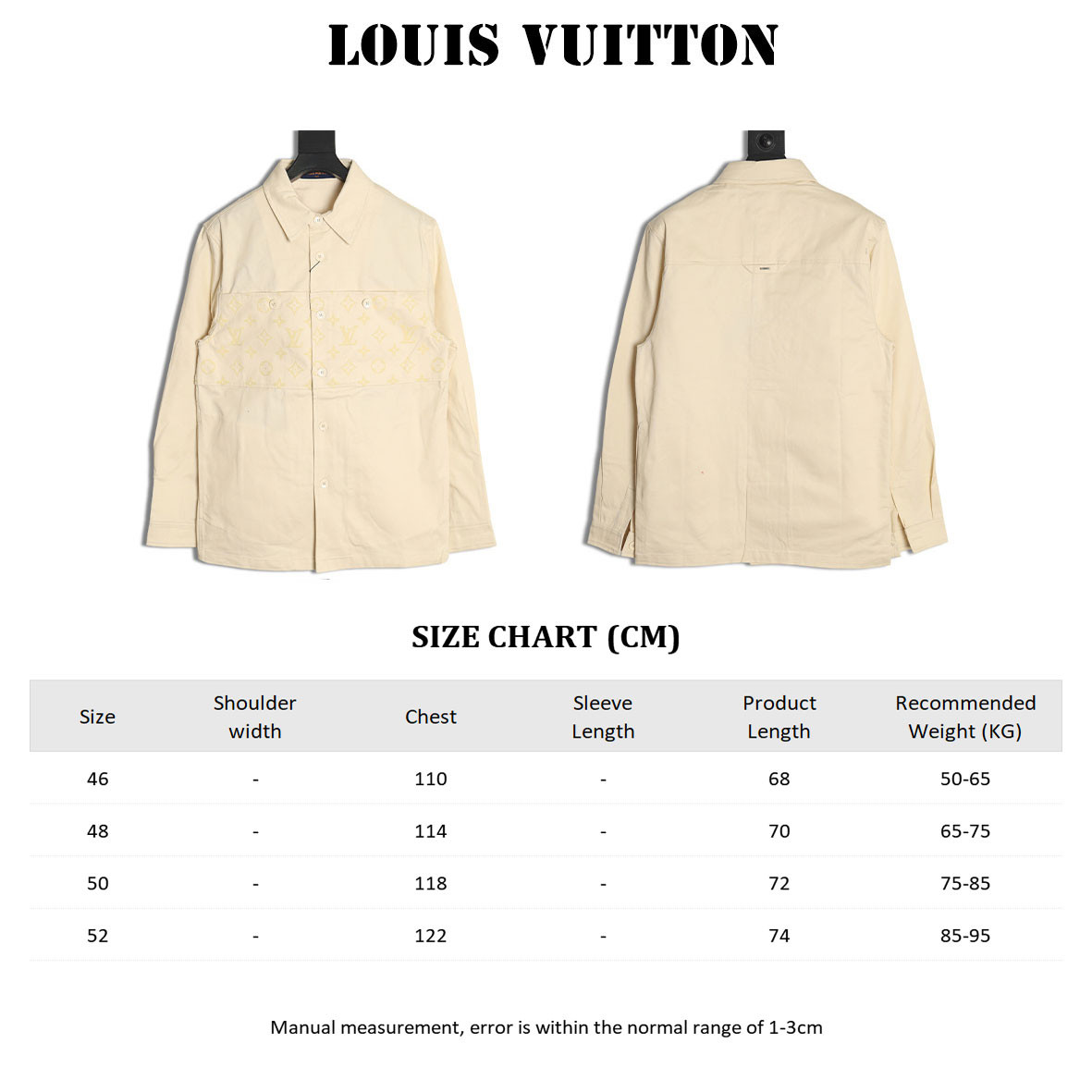 Louis Vuitton LV Shirt Coats Suit