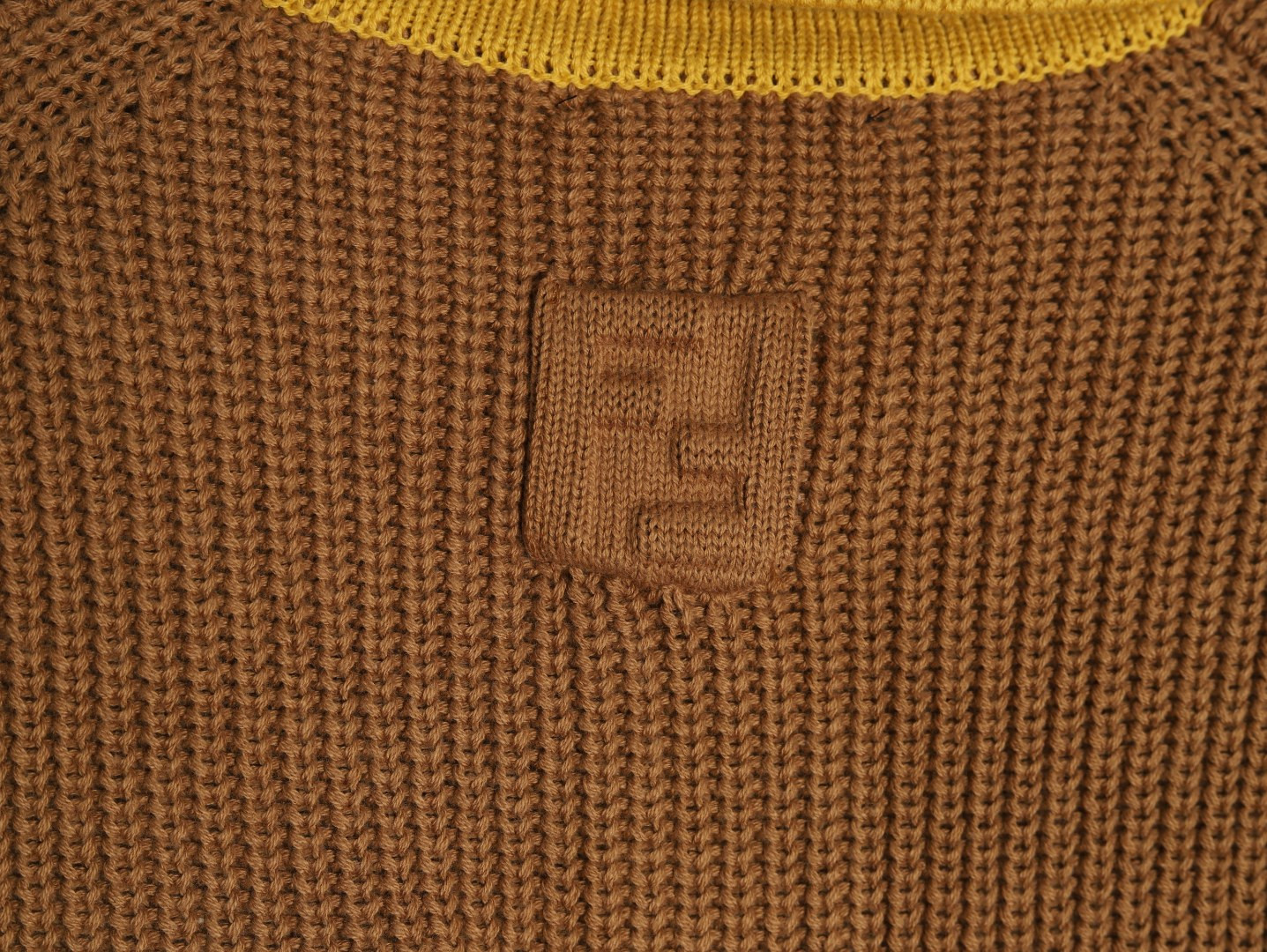 FENDI FD knitting Short-sleeved