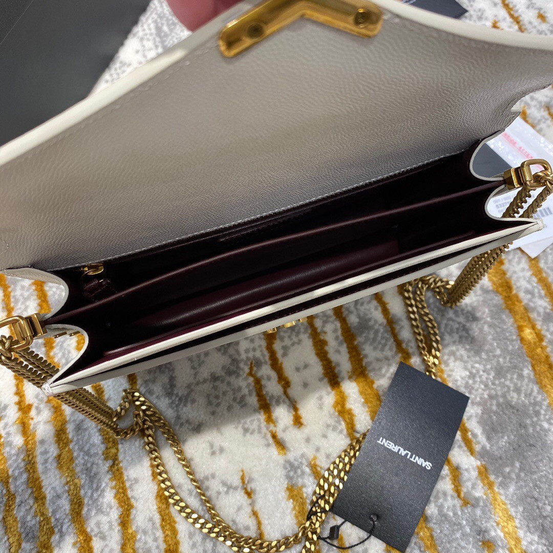 YSL Cassandra Monogra Clasp Bag