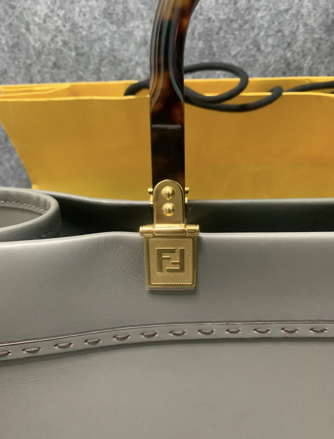 Fendi sunshine medium tote shopping bag