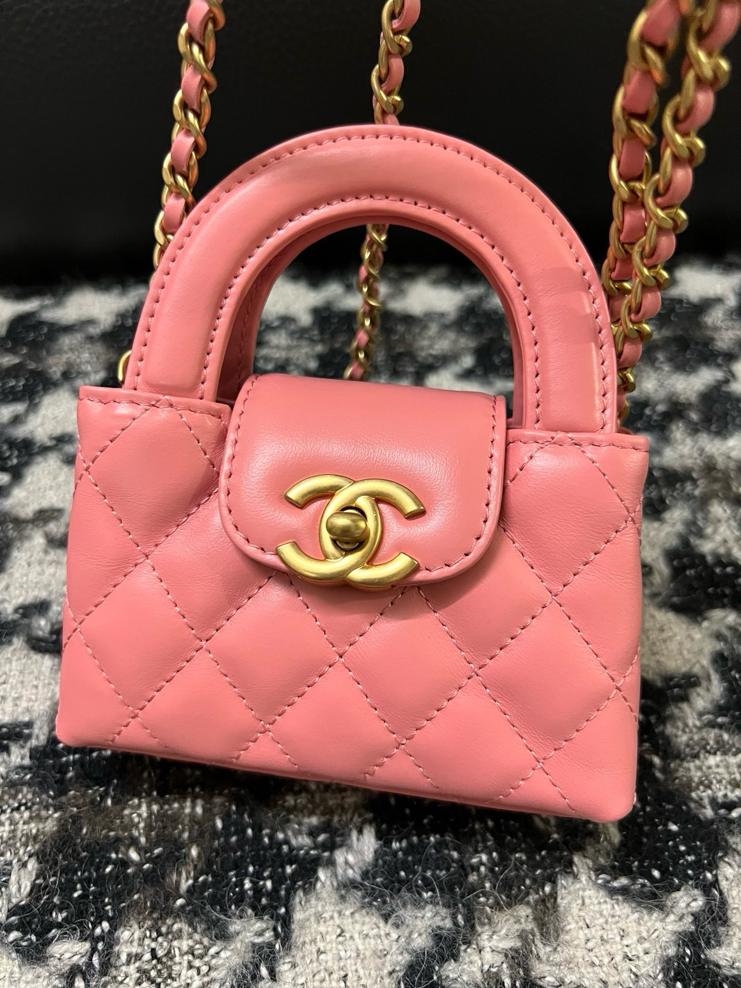CHANEL Mini Kelly 8×12.5×4cm