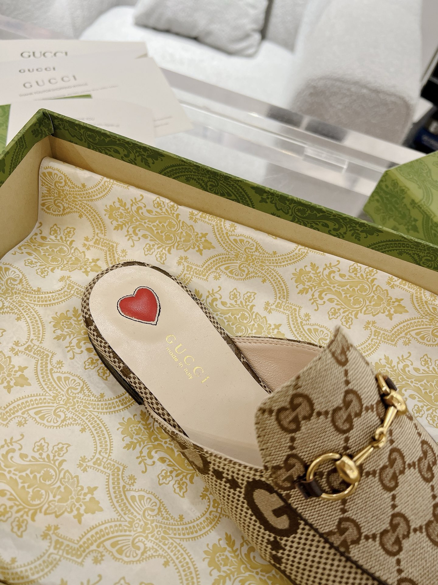 UA GUCCI PRINCETOWN SLIPPER