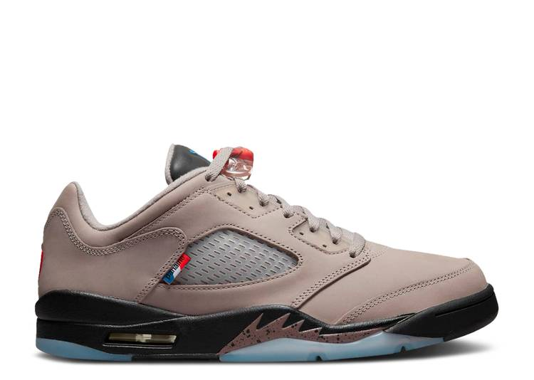 PSG x Air Jordan 5 Retro Low Pumice