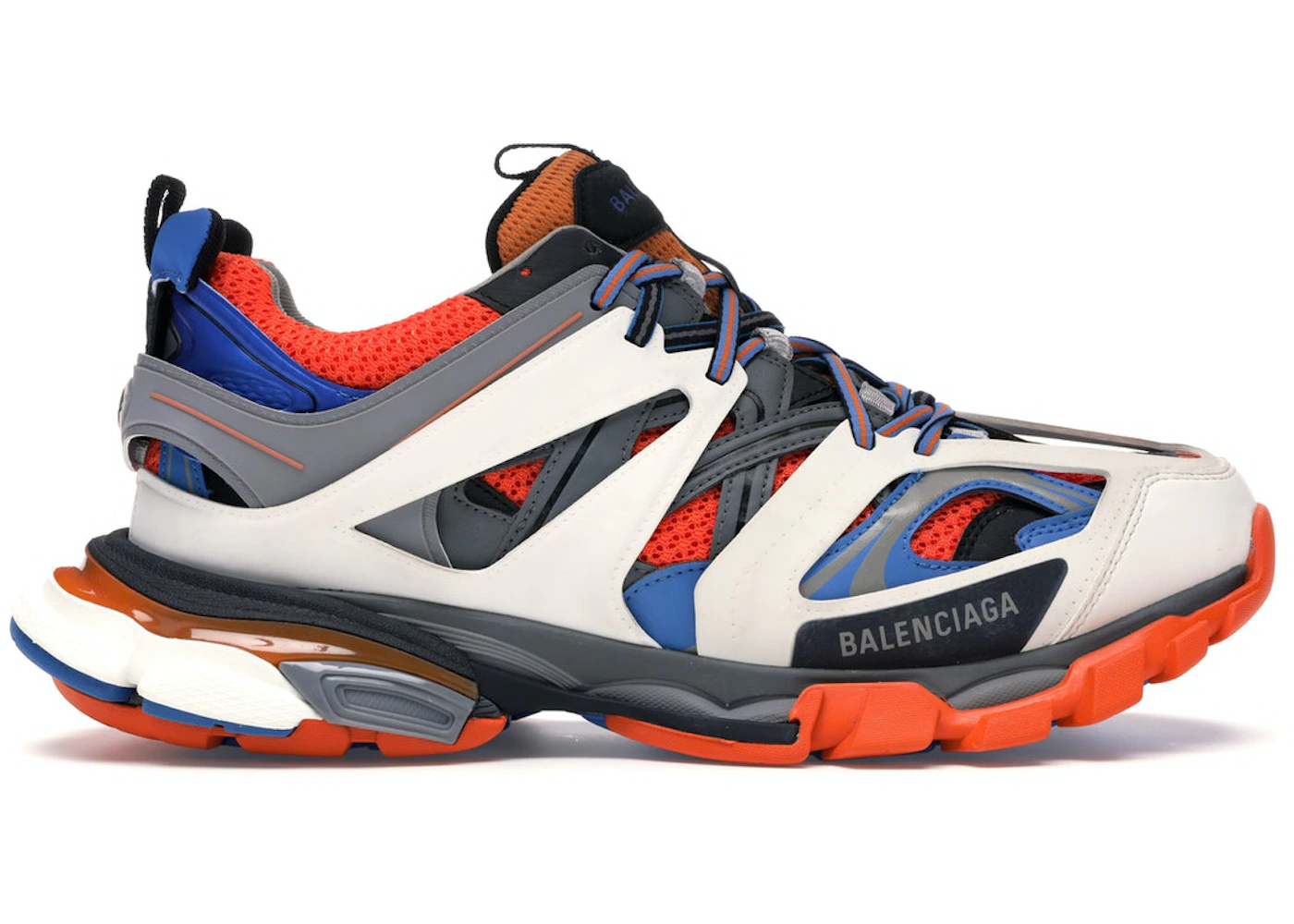 Balenciga Track Orange Blue