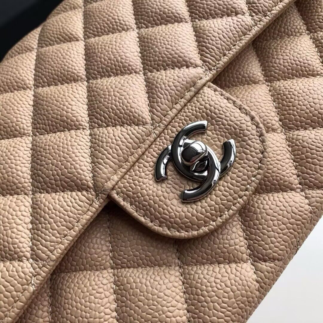 Chanel Classic Flaps mediun Caviar leather