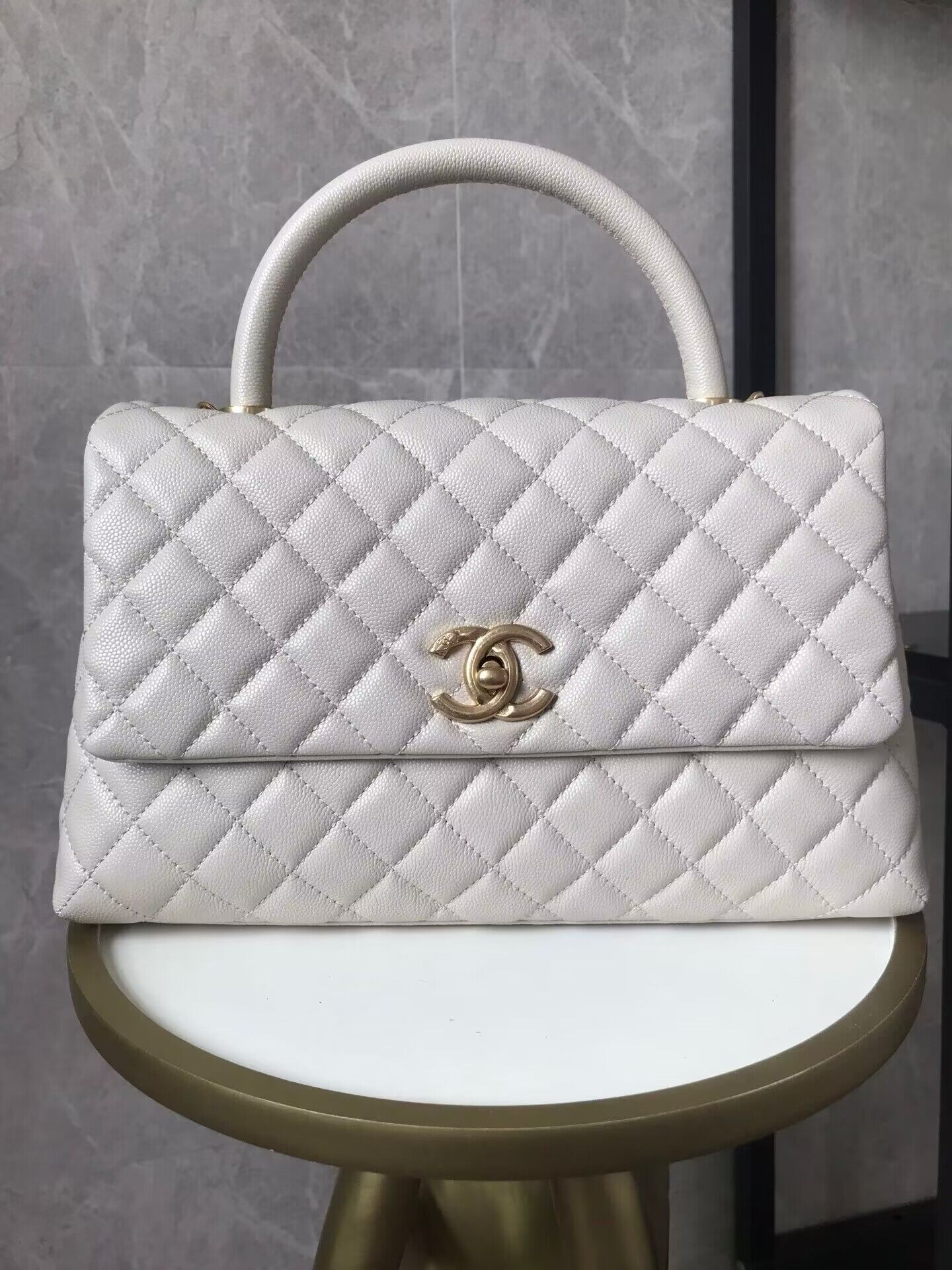 Chanel coco handle bag
