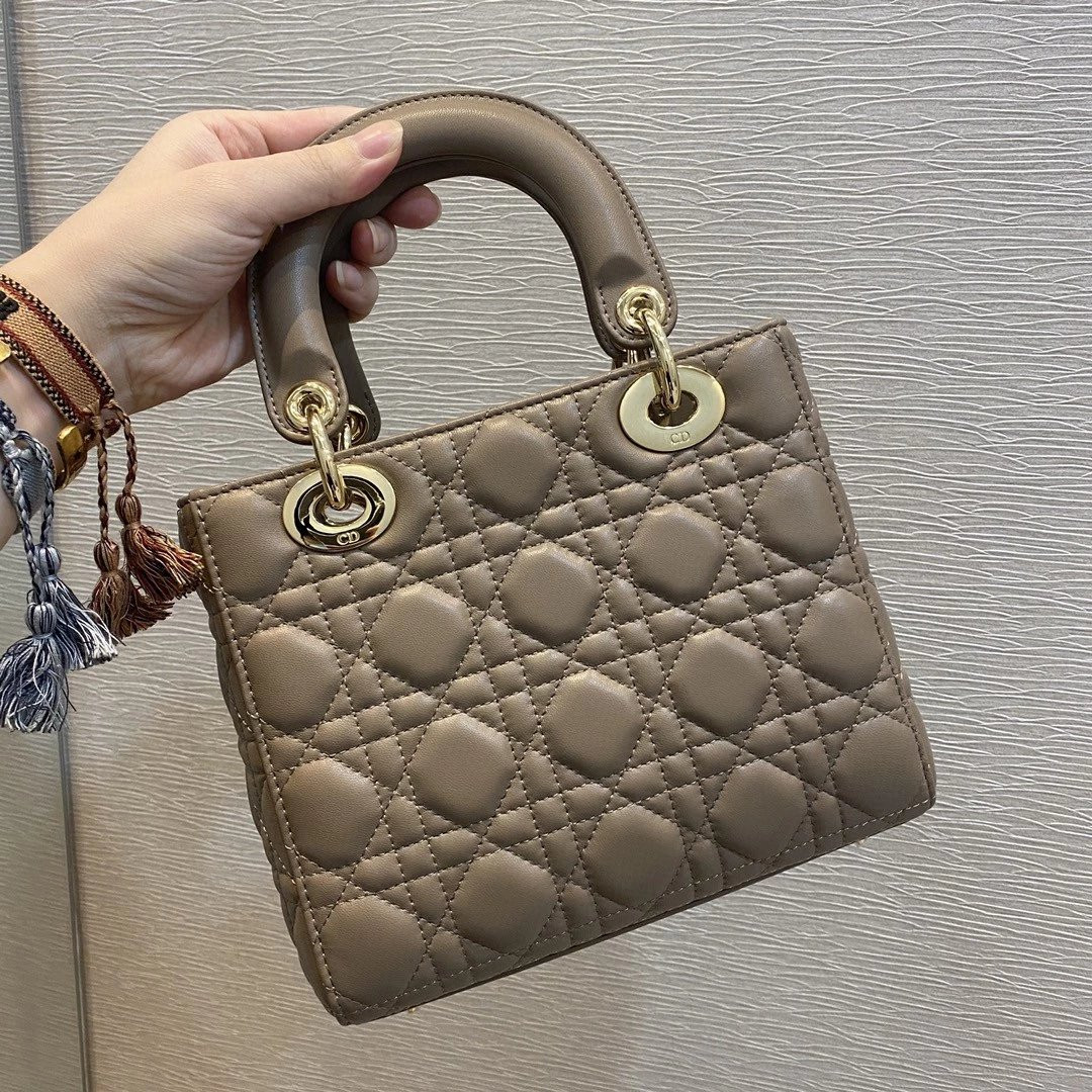 Small Lady DIORAMOUR My ABCDior Bag 8 x 6.5 x 3 inches