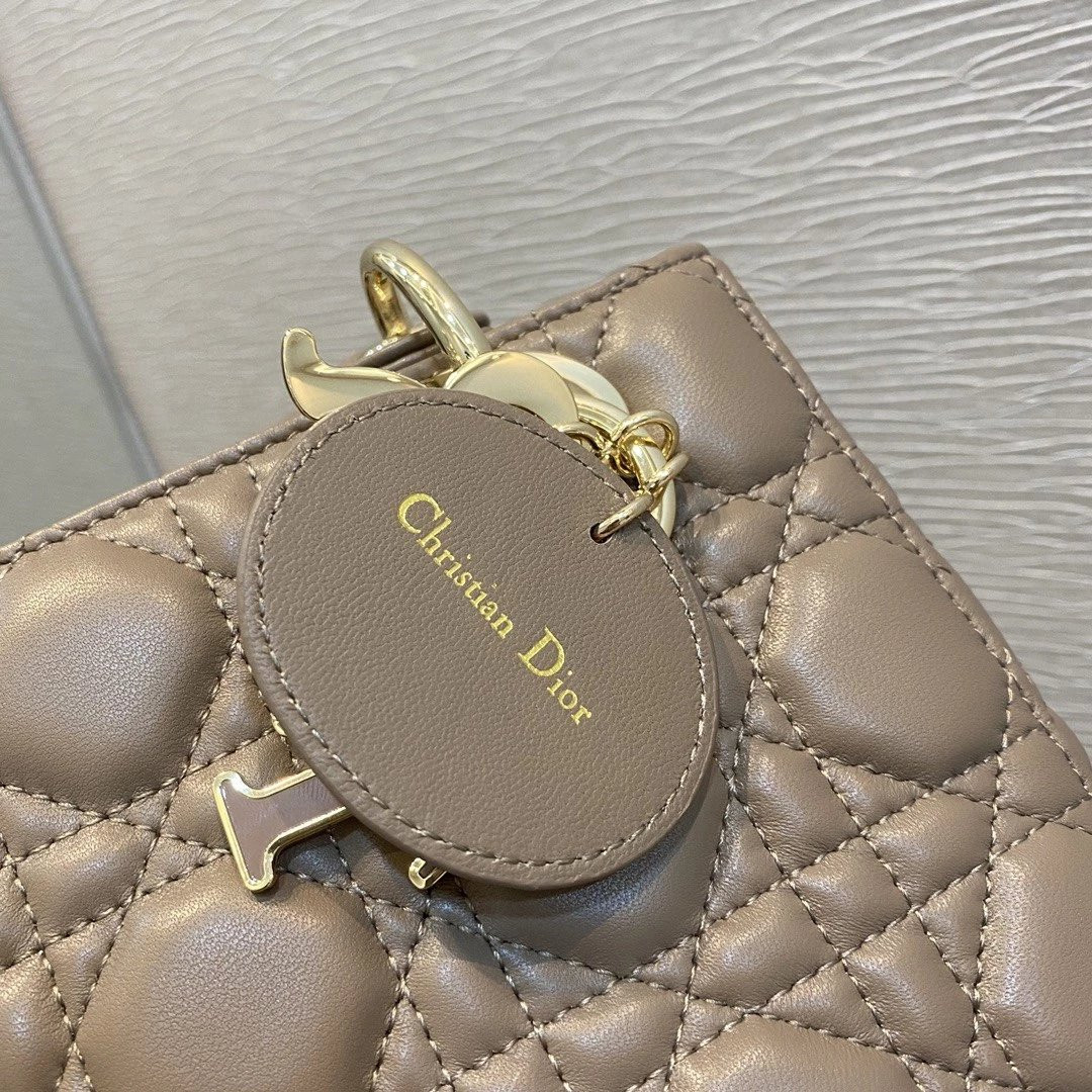 Small Lady DIORAMOUR My ABCDior Bag 8 x 6.5 x 3 inches